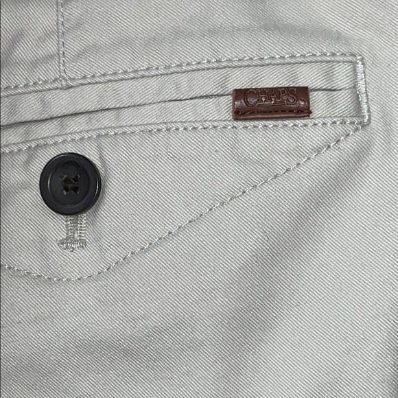 Chaps Cream Chinos - Picture 3 of 8